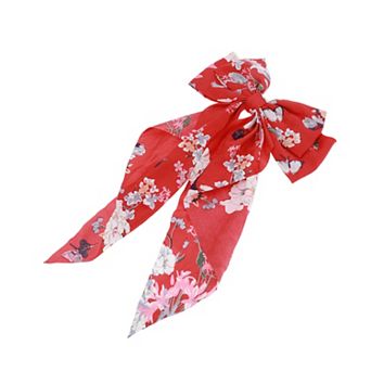 Bow Flower Ribbon Hair Clips 1 pc