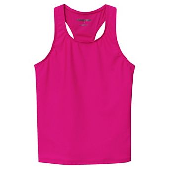 Girls 7-16 Lands' End Slim Chlorine Resistant Racer Back Swim Top