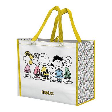 Peanuts Reusable XL Tote Bag 4-Pack
