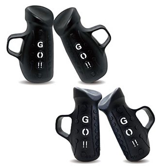 Hand Dumbbell Hand Weights, Go Pods, 3lb set (1 lb x 2 and 0.5 lb x 2)