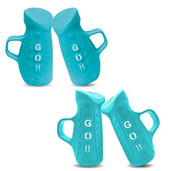 Hand Dumbbell Hand Weights, Go Pods, 3lb set (1 lb x 2 and 0.5 lb x 2)