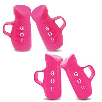 Hand Dumbbell Hand Weights, Go Pods, 3lb set (1 lb x 2 and 0.5 lb x 2)