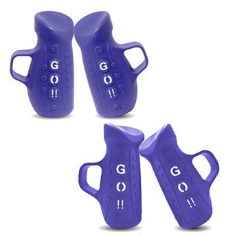 Hand Dumbbell Hand Weights, Go Pods, 3lb set (1 lb x 2 and 0.5 lb x 2)