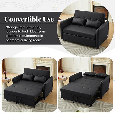 Merax Convertible Sleeper Sofa Bed
