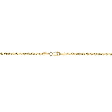 Theia Sky 18k Gold Over Silver Rope Necklace