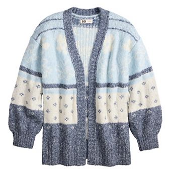 Girls 6-20 SO® Cozy Cardigan in Regular & Plus Size