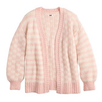 Girls 6-20 SO® Cozy Cardigan in Regular & Plus Size