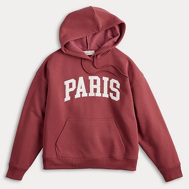 Juniors' Pink Republic Hooded Pullover