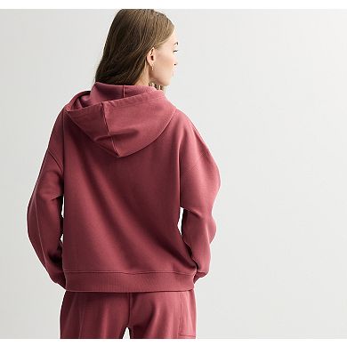 Juniors' Pink Republic Hooded Pullover