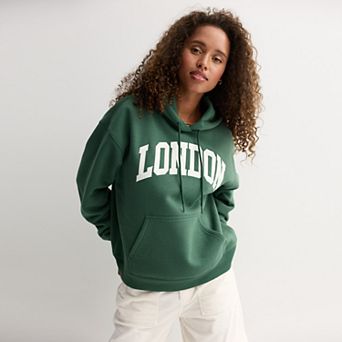 Juniors' Pink Republic Hooded Pullover