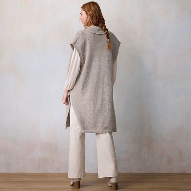 Women's LC Lauren Conrad Cable Knit Topper