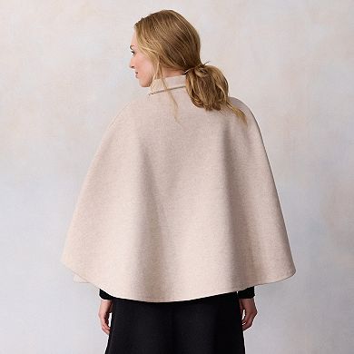 Women's LC Lauren Conrad Collar & Button Cape