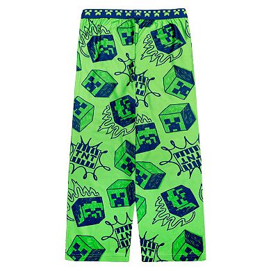Boys 4-20 Minecraft "Minecraft Doodle" Pajama Pants in Regular & Husky