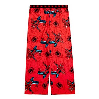 Boys 4-20 Spiderman "Teen Hero" Pajama Pants in Regular & Husky