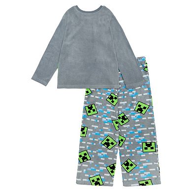 Boys 6-12 Minecraft "Minecraft Cave" 2-Pc. Pajama Top & Pajama Bottoms Set