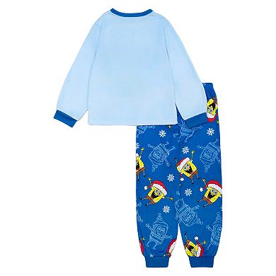 Boys 6-12 SpongeBob 2-Pc. Pajama Top & Pajama Bottoms Set