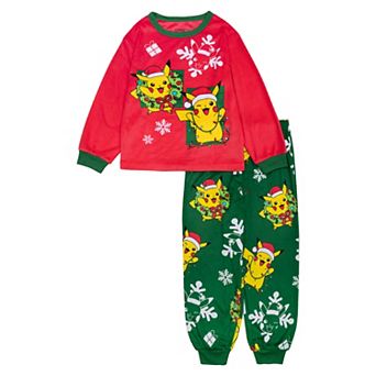Boys 6-12 Pokemon Pika Gift 2 pc Pajama Top & Pajama Bottoms Set