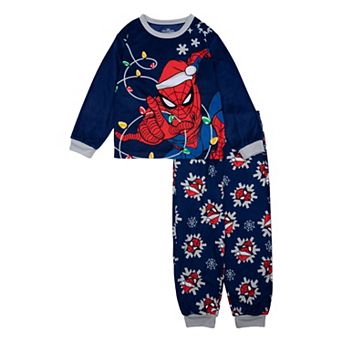 Boys 6-12 Spiderman 2 pc Pajama Top & Pajama Bottoms Set