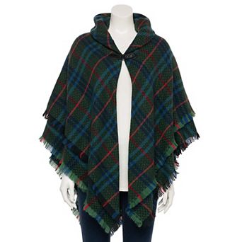Women's Sonoma Goods For Life® Twilled Plaid Feather Soft Shawl