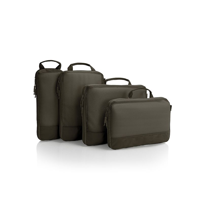 Heys Compression 4-pc. Packing Cube Set, Green Moss