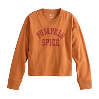 Girls 6-20 SO® Long Sleeve Boxy Graphic Tee in Regular & Plus Size