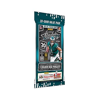 NFL Absolute Football 20-Card Value Pack - Styles May Vary