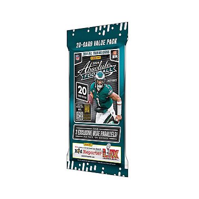 NFL Absolute Football 20-Card Value Pack - Styles May Vary
