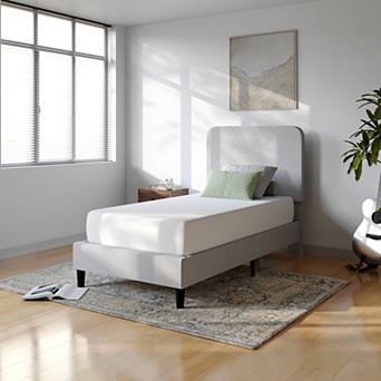 Emma and Oliver Three-Layer Memory Foam Mattress with Green Tea Infusion and Cooling Gel