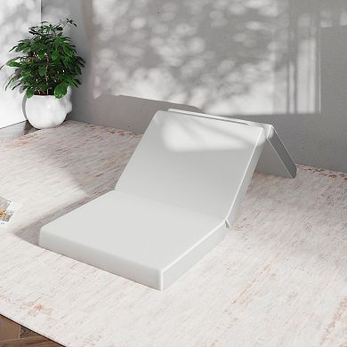 Emma and Oliver Tri-Fold Cooling Memory Foam Mattress in a Box