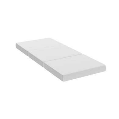 Emma and Oliver Tri-Fold Cooling Memory Foam Mattress in a Box