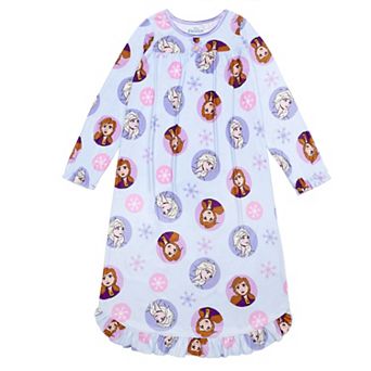 Girls 4-8 Disney's Frozen Elsa & Anna "Frozen Dots" Long Sleeve Nightgown