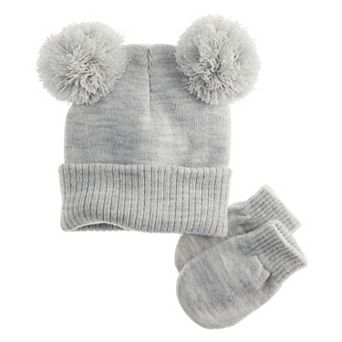 Baby & Toddler Girls Addie & Tate 2 pc Hat & Mittens Set