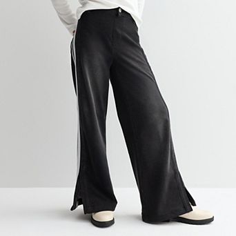 Girls 7-16 Limited Too Knit Denim Wide Leg Jeans