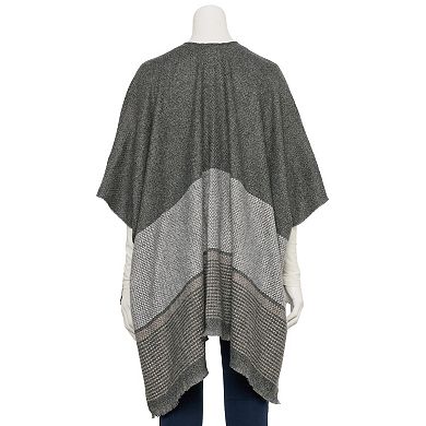 Women's Nine West Colorblock Ruana