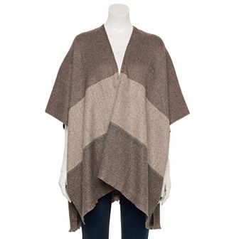 Women's Nine West Colorblock Ruana