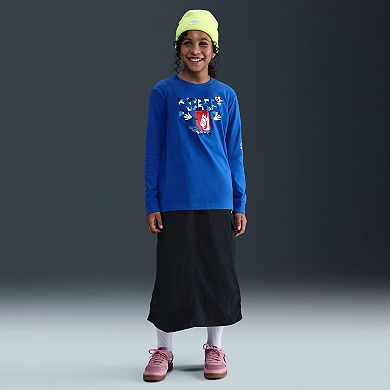 Boys Nike Long Sleeve Graphic Tee