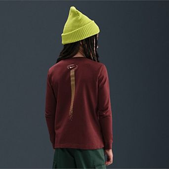 Boys 8-20 Nike Embroidered Futura Long Sleeve Tee