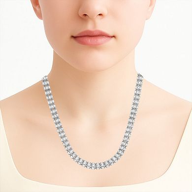 NYC Sterling 5 mm Sterling Silver High Polish Plated Ice Chain Necklace