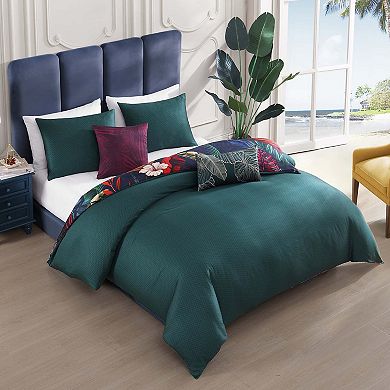 Bebejan Paradise 100% Cotton Sateen 5 Piece Reversible Comforter Set