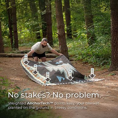 CORE® Staydown Weighted Ground Blanket
