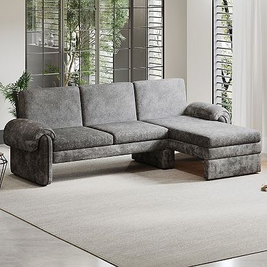 Merax 94.1" Convertible Futon Sofa Bed Futon Sofa