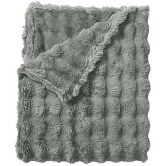 BrylaneHome Cascade Ultra Fine Faux Fur Throw