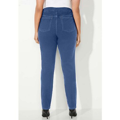 Catherines Women's Plus Size The Knit Jean