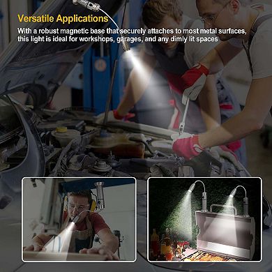 2 Pcs Rechargeable Barbecue Grill Lights