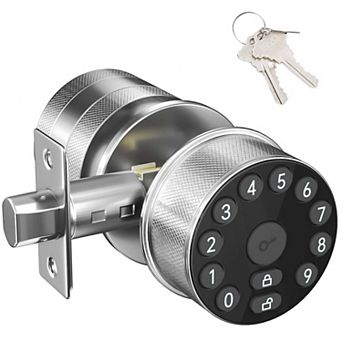 Electronic Door Lock with Keypad and Key