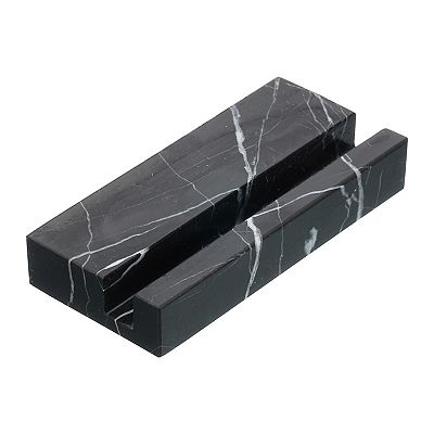 Business Card Holder for Desk, Marble Business Card Holders Stone Card  Stand Organizer for Office