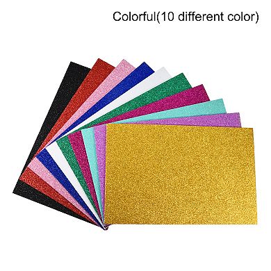 Colorful EVA Foam Sheets 7.8 x 11.8 Inch 2mm Thickness for Crafts DIY, 1 Set