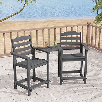 Adirondack high chair one-piece set