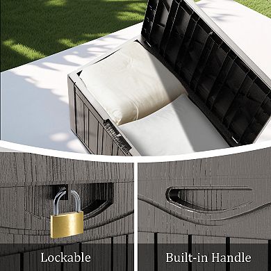 45 Gal Pro Resin Outdoor Storage Deck Box