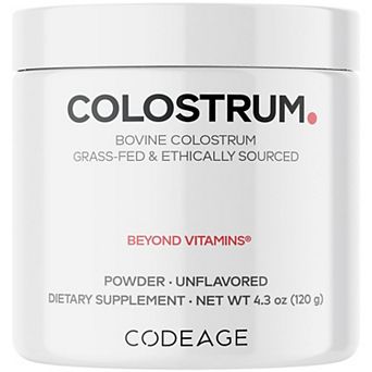 Codeage Grass-Fed Bovine Colostrum Powder Supplement 4.3 oz